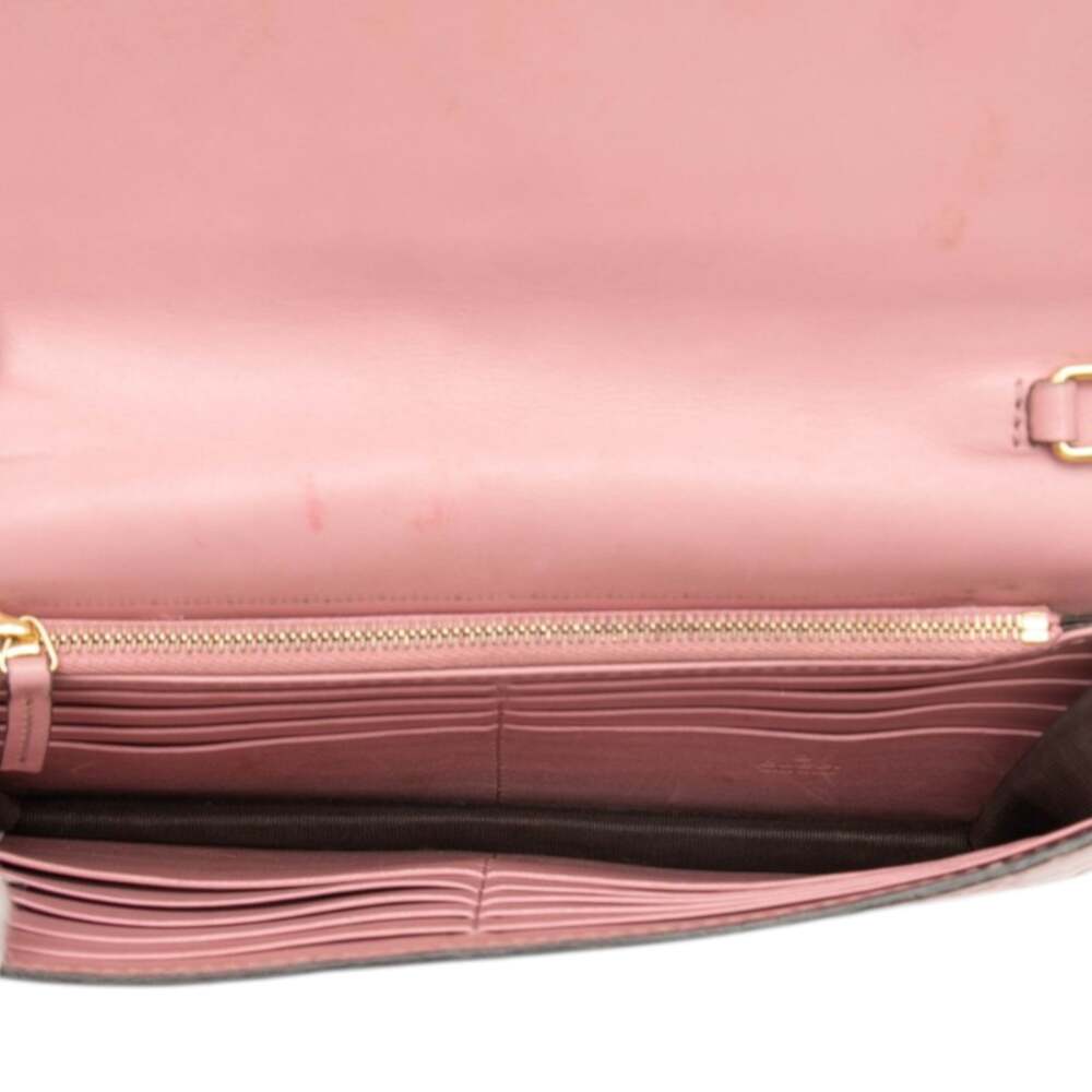 Icon Wallet On Chain Guccissima Leather #251589G70B - Picture 4 of 7